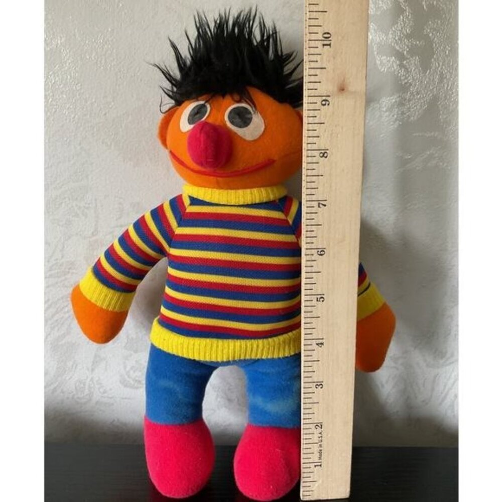 Sesame Street Stuffed Animal Plush Bundle 5 Ernie Bert Grover Zoe Abby - Picture 11 of 13